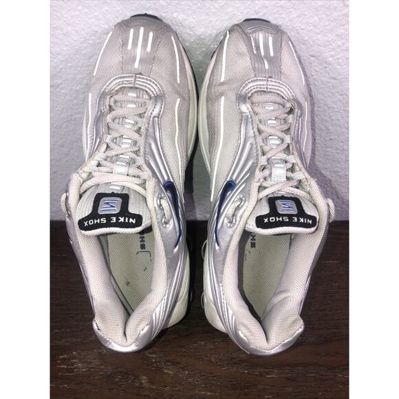 Rare 2002 Nike Shox Zest DS Mens Running Shoes 304112-001 Grey Blue Size 6Y - Picture 6 of 12